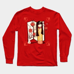 Kokeshi doll Long Sleeve T-Shirt